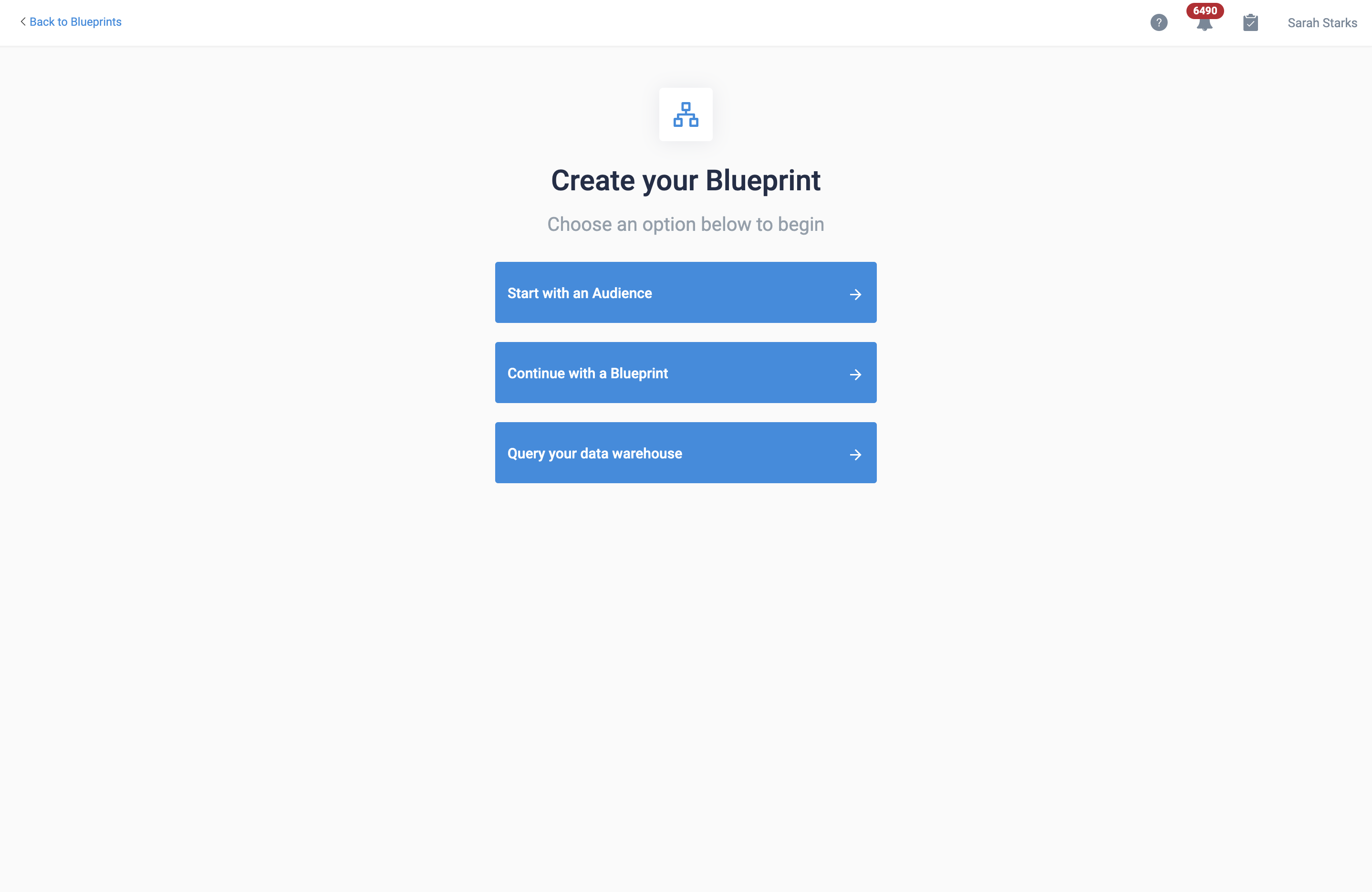 create blueprint